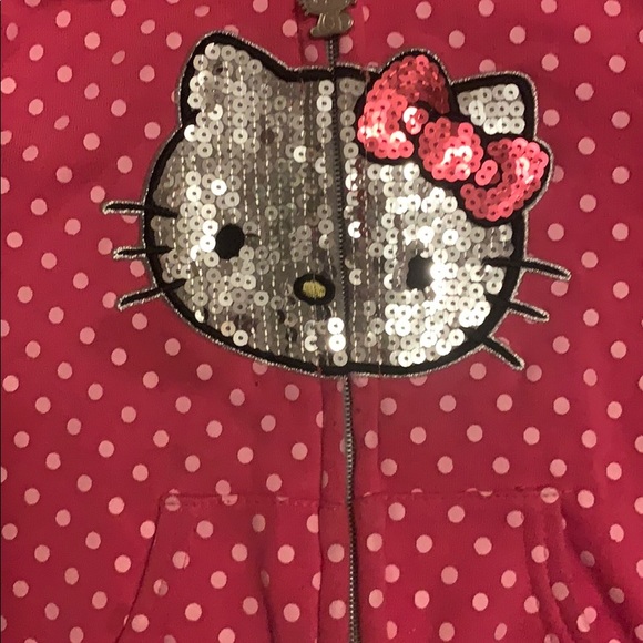 Girls Hello Kitty Zip Up - Picture 2 of 5